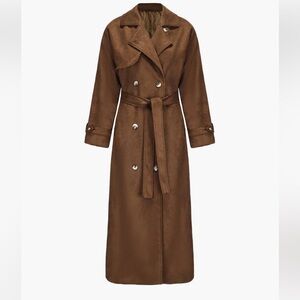 Soera Molly Faux Suede Coat